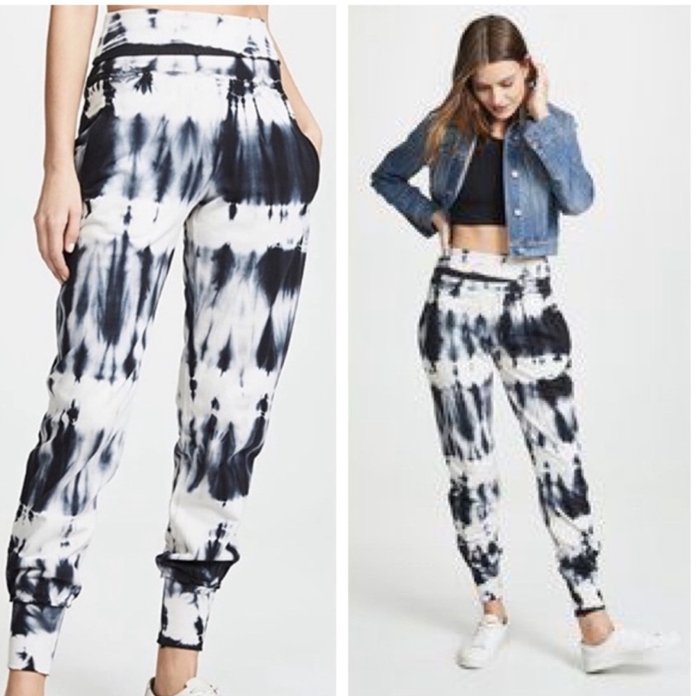 YOUNG, FABULOUS & BROKE YFB Groove Tie Dye Fleece Joggers Sweatpants